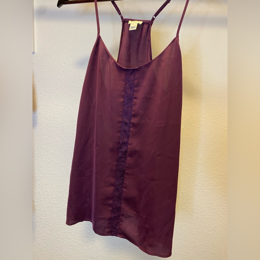 JCrew Camisole with Lace accent